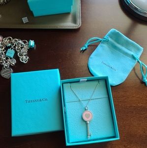 Tiffany Necklace With Key Pendant